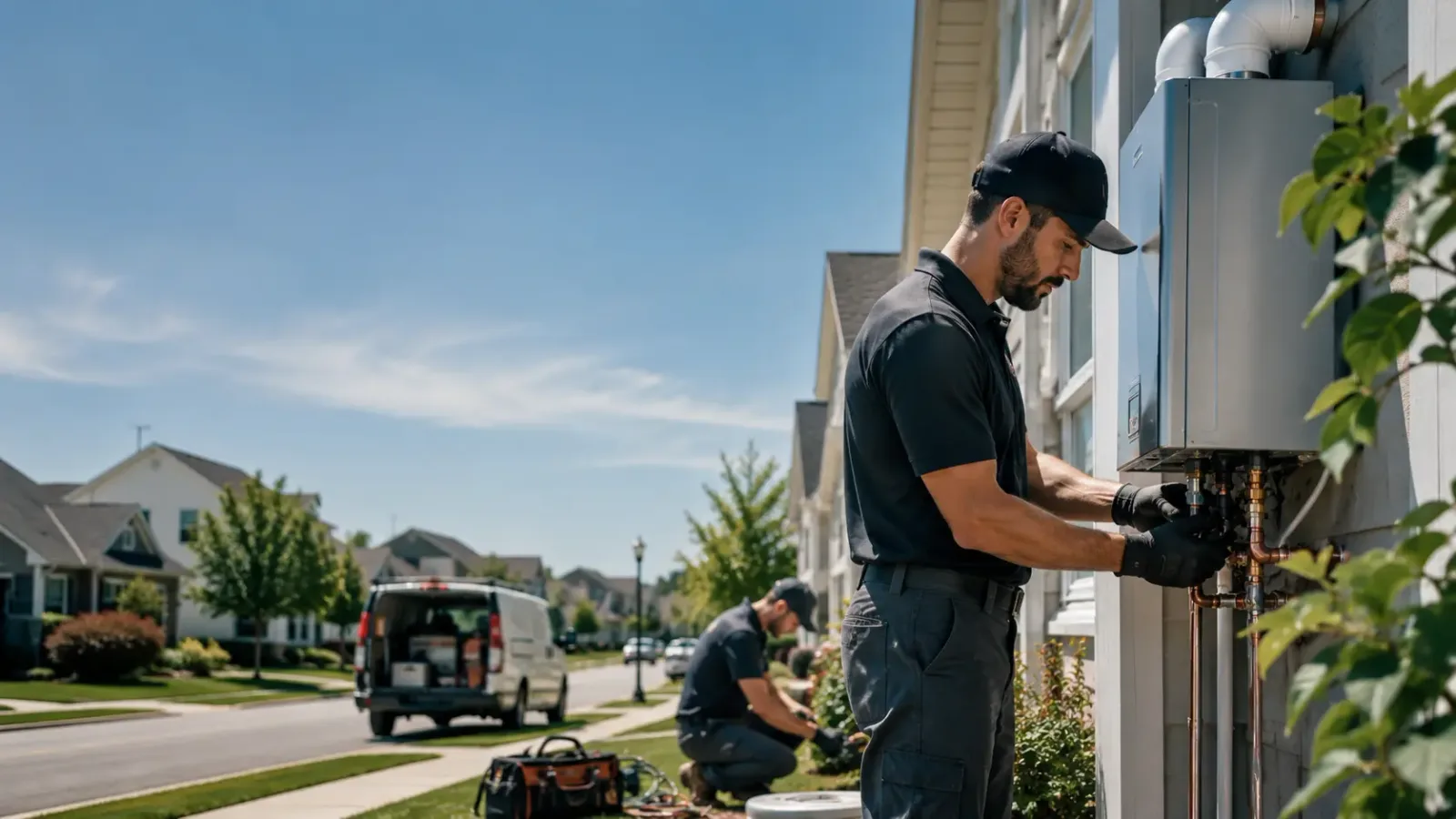 Tankless Water Heater Installation in Leland, MI